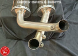 Ducati 998 996 916 748 R S SPS E-NR. Termignoni Carbon Auspuff 50mm Exhaust V719