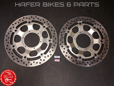 Original Honda VTR 1000 SP2 Bremsscheiben Paar vorne 5mm für Felge V574