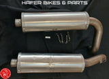 Ducati 998s 996r 998r AKRAPOVIC WM Komplettanlage Auspuffanlage Exhaust V718