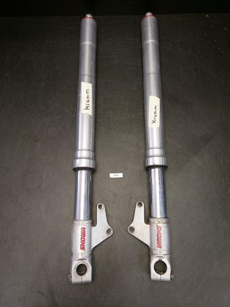 DEFEKT ! Ducati 748 916 996 998 Showa Gabelholme Gabel Fork DEFEKT ! V857
