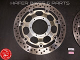 Original Honda VTR 1000 SP2 Bremsscheiben Paar vorne 5mm für Felge V574