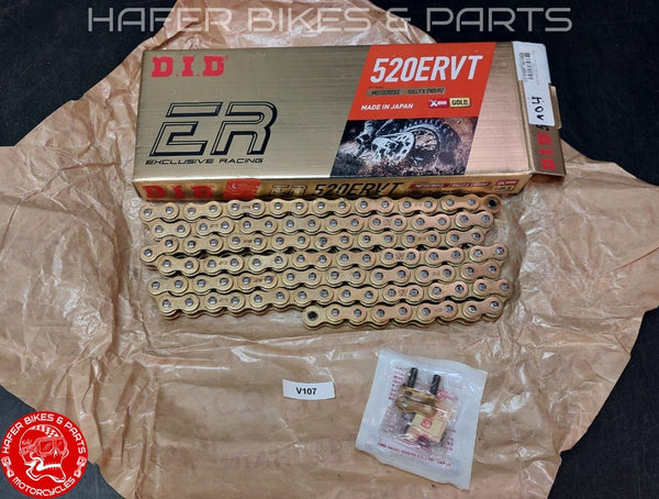 Kette did 520ervt g&g 108zb Kettensatz Glieder Nietschloß V107