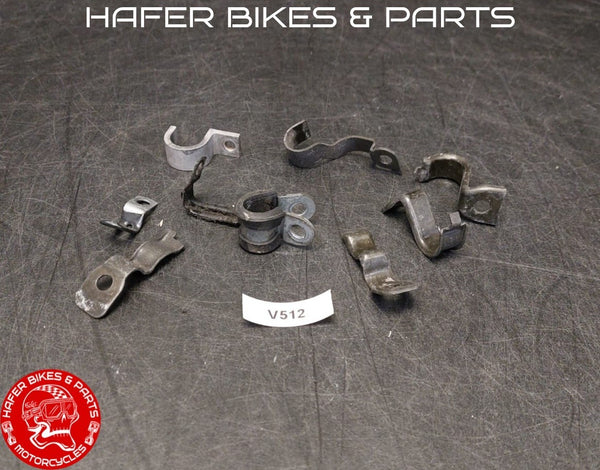 Honda VTR 1000 SP2 SC45 Halter Schutzblech vorne Schwinge Bremsleitungen V512