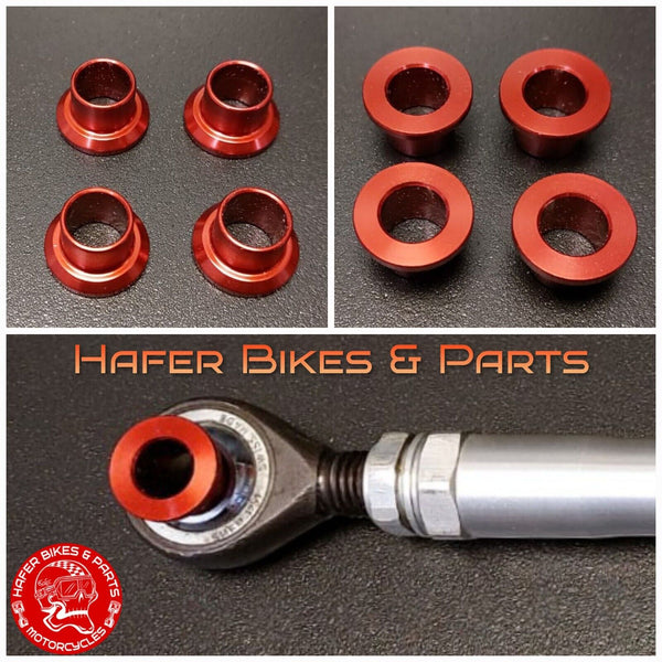 Ducati 998 996 916 748 MONSTER Hülsen für Schubstange Federbein Öhlins MU0151ro