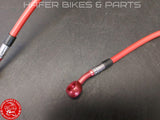 Ducati 998 996 916 748 Racing Stahlflex Bremsleitungen vorne V140
