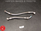 Ducati 916 996 748 Schäuche Schauch Paar für Ölkühler V160