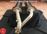 Ducati 998 996 916 748 R S SPS E-NR. Termignoni Carbon Auspuff 50mm Exhaust V719