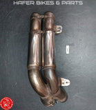 Ducati 996 916 748 Auspuff Krümmeranlage Hosenrohr Auspuffrohr Exhaust V905