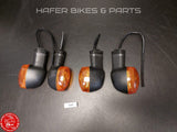 Yamaha YZF R6 RJ11 RJ15 06-16 ORIGINAL 4X BLINKER für Verkleidung F647