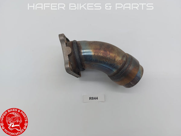 Ducati 998 exhaust manifold 16010961A rear cylinder manifold exhaust R844