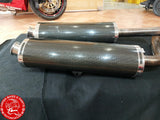 Ducati 916 996 998 748 BOS Carbon 45mm Auspuff Endschalldämpfer Exhaust V686