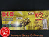 Kette DID 520 VX2 G/B 96 Glieder Nietschloß VX-2 GOLD X Ring verstärkt S012