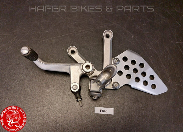 Honda VTR 1000 SC45 SP1 Fussrastenanlage links Rearset left F848