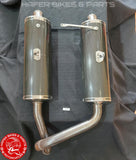 Ducati 916 996 998 748 BOS Carbon 45mm Auspuff Endschalldämpfer Exhaust V686