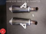 Ducati Monster 696 1100 Termignoni Carbon Endschalldämpfer Auspuff exhaust V618 