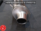 Restauration vom Motorrad Krümmer Krümmeranlage Krümmerrohren exhaust original finish nicht poliert