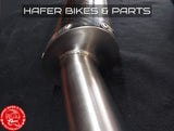 Restauration vom Motorrad Krümmer Krümmeranlage Krümmerrohren exhaust original finish nicht poliert