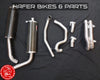 Restauration vom Krümmer Ducati Streetfighter 848 1098 S original finish nicht polieren